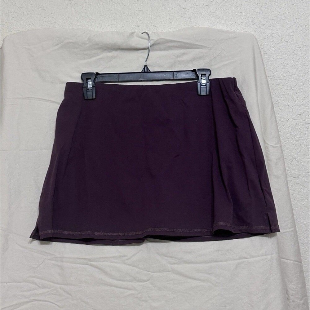 GB Purple Solid Skort  XL Women's Regular Classic Style Tennis Pickleball